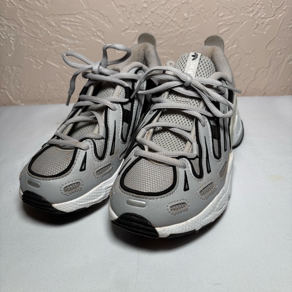 Adidas Eqt Gazelle GreySize 3.5 Lace Up Sneaker Kids Shoe